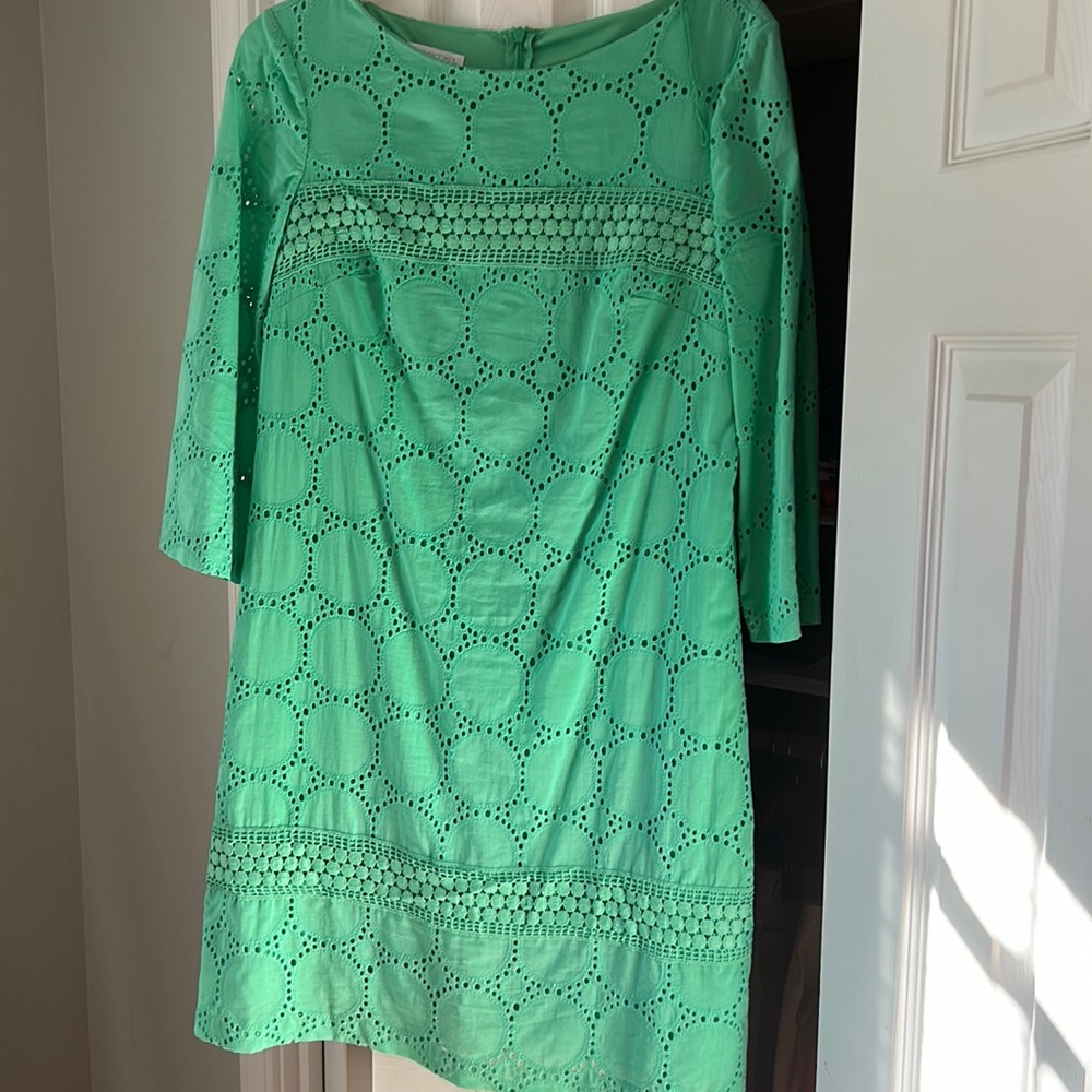 Eyelet dress
